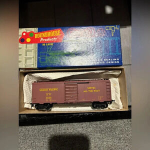 HO Scale Athearn 40' Box Car Union Pacific UP #184240 Serves All The West 5012